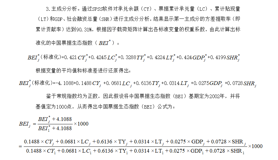 2023年中國票據發展指數達到21371點中國票據市場發展指數的構建與