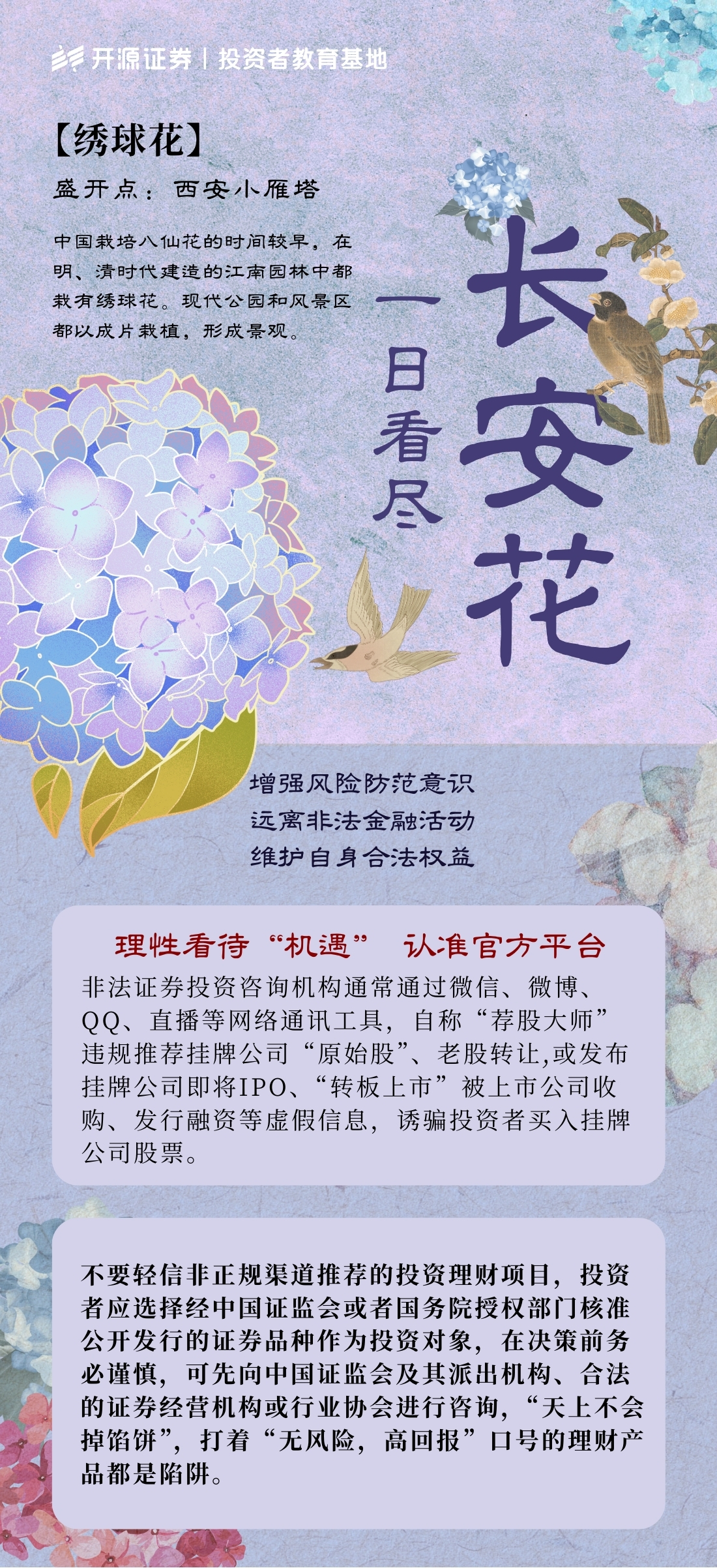 一日看尽长安花丨理性看待“机遇” 认准官方平台.jpg