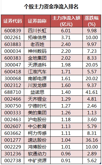 個股主力資金凈流入排名.png