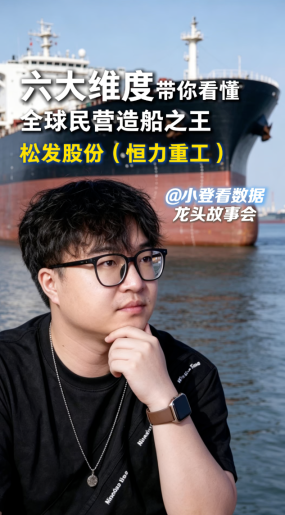 小登看数据之龙头故事会：六大维度带你看懂全球民营造船之王松发股份（恒力重工）