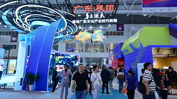 文博会“含AI量”升级 AI+文化产业蛋糕越做越大