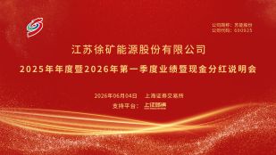 苏能股份2025年年度暨2026年第一季度业绩暨现金分红说明会