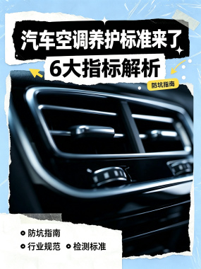 价格乱、效果差？汽车空调养护行业标准来了（CIS）