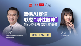【人民财讯·大观】警惕AI赛道形成“刚性泡沫” 耐心资本要靠制度滋养
