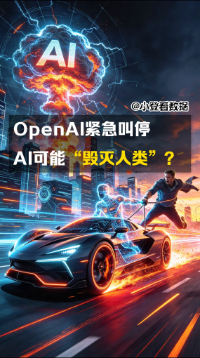 小登看数据：OpenAI紧急叫停 AI可能“毁灭人类”？